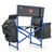 Virginia Cavaliers Fusion Camping Chair, (Dark Gray with Blue Accents)