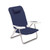 Auburn Tigers Monaco Reclining Beach Backpack Chair, (Navy Blue)