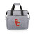 USC Trojans On The Go Lunch Bag Cooler, (Heathered Gray)