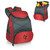 Louisville Cardinals PTX Backpack Cooler, (Red with Gray Accents)