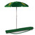 Baylor Bears 5.5 Ft. Portable Beach Umbrella, (Hunter Green)