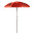 Cornell Big Red 5.5 Ft. Portable Beach Umbrella, (Red)