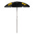 Iowa Hawkeyes 5.5 Ft. Portable Beach Umbrella, (Black)