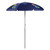 Kansas Jayhawks 5.5 Ft. Portable Beach Umbrella, (Navy Blue)