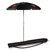 Louisville Cardinals 5.5 Ft. Portable Beach Umbrella, (Black)