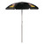 LSU Tigers 5.5 Ft. Portable Beach Umbrella, (Black)