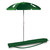 Michigan State Spartans 5.5 Ft. Portable Beach Umbrella, (Hunter Green)