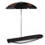 Oklahoma State Cowboys 5.5 Ft. Portable Beach Umbrella, (Black)