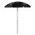 TCU Horned Frogs 5.5 Ft. Portable Beach Umbrella, (Black)