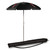 Texas Tech Red Raiders 5.5 Ft. Portable Beach Umbrella, (Black)
