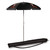 Virginia Cavaliers 5.5 Ft. Portable Beach Umbrella, (Black)