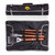 Iowa Hawkeyes 3-Piece BBQ Tote & Grill Set, (Black with Gray Accents)