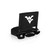 West Virginia Mountaineers Gridiron Stadium Seat, (Black)