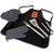 Syracuse Orange BBQ Apron Tote Pro Grill Set, (Black with Gray Accents)