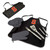 Syracuse Orange BBQ Apron Tote Pro Grill Set, (Black with Gray Accents)