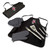 Wisconsin Badgers BBQ Apron Tote Pro Grill Set, (Black with Gray Accents)