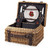 Cornell Big Red Champion Picnic Basket, (Black with Brown Accents)