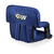 Wingate University Bulldogs Ventura Portable Reclining Stadium Seat, (Navy Blue)