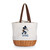 Tennessee Titans Mickey Mouse Coronado Canvas and Willow Basket Tote, (Beige Canvas)