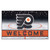 NHL - Philadelphia Flyers Crumb Rubber Door Mat 18"x30"