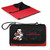Arizona Cardinals Mickey Mouse Blanket Tote Outdoor Picnic Blanket, (Red with Black Flap)
