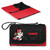 Kansas City Chiefs Mickey Mouse Blanket Tote Outdoor Picnic Blanket, (Red with Black Flap)