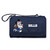 Buffalo Bills Mickey Mouse Blanket Tote Outdoor Picnic Blanket, (Navy Blue with Black Flap)