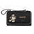 New Orleans Saints Mickey Mouse Blanket Tote Outdoor Picnic Blanket, (Black with Black Exterior)