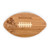 Denver Broncos Mickey Mouse Touchdown! Football Cutting Board & Serving Tray, (Bamboo)