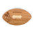 Seattle Seahawks Mickey Mouse Touchdown! Football Cutting Board & Serving Tray, (Bamboo)