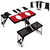 Mickey Mouse Picnic Table Portable Folding Table with Seats, (Black)
