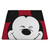 Mickey Mouse Impresa Picnic Blanket, (Mickey Face with Red Background)