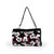 Mickey Mouse Blanket Tote Outdoor Picnic Blanket, (Red with Black Pattern)