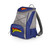 Superman PTX Backpack Cooler, (Navy Blue with Gray Accents)