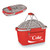 Coca-Cola Enjoy Coke Metro Basket Collapsible Cooler Tote, (Red)