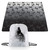Darth Vader Impresa Picnic Blanket, (Black & White Gradient)