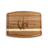 Mandalorian The Mandalorian Ovale Acacia Cutting Board, (Acacia Wood)