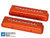 Chevy Small Block 1959 to 1986 CHEVROLET® Script Valve Covers - Orange Powder Coated
