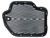 GM Turbo 400 Deep Transmission Pan - Black Powder Coated