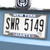 New York Giants License Plate Frame  "NY" Logo & "Giants" Wordmark Dark Blue