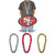 San Francisco 49ers Mega Jumbo 18" FanChain