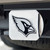 Arizona Cardinals Hitch Cover - Chrome Cardinal Head Primary Logo Chrome