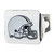 Cleveland Browns Hitch Cover - Chrome Helmet Primary Logo Chrome