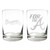 MLB Atlanta Braves 2pc Rocks Glass Set