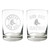 MLB Boston Red Sox 2pc Rocks Glass Set