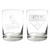 MLB St. Louis Cardinals 2pc Rocks Glass Set