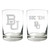 NCAA Baylor Bears 2pc Rocks Glass Set