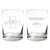 NCAA Iowa State Cyclones 2pc Rocks Glass Set