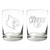 NCAA Louisville Cardinals 2pc Rocks Glass Set