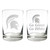 NCAA Michigan State Spartans 2pc Rocks Glass Set